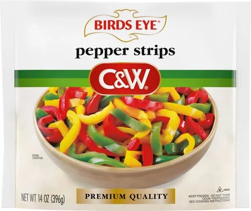 C&W Pepper Strips, 14 oz (frozen)