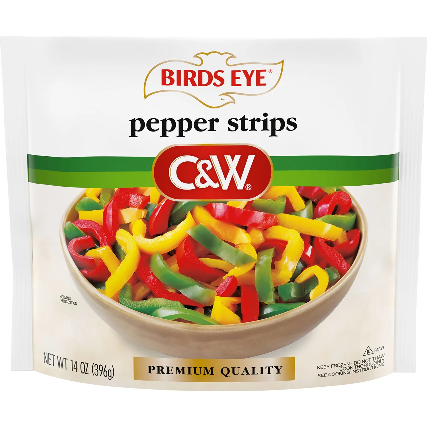 C&W Pepper Strips, 14 oz (frozen)