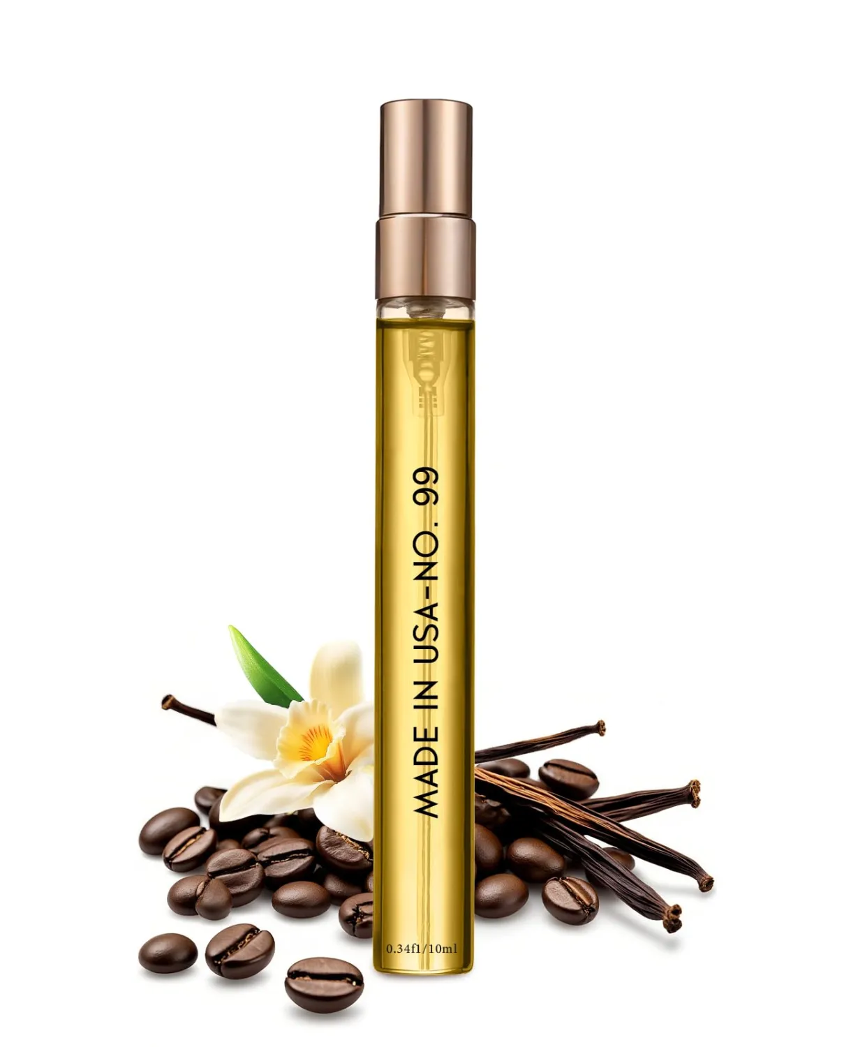PUREMAOR Pheromones Perfumes for Women, Inspired by B-lack 0pium by Y/S.L, Coffee, Vanilla Scent, Pheromone Cologne for Men, Travel Size Perfume 0.34fl.oz/ 10ml (No.99)
