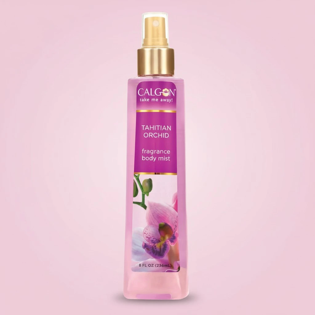 Calgon Fragrance Body Mist, Tahitian Orchid, 8 fl oz