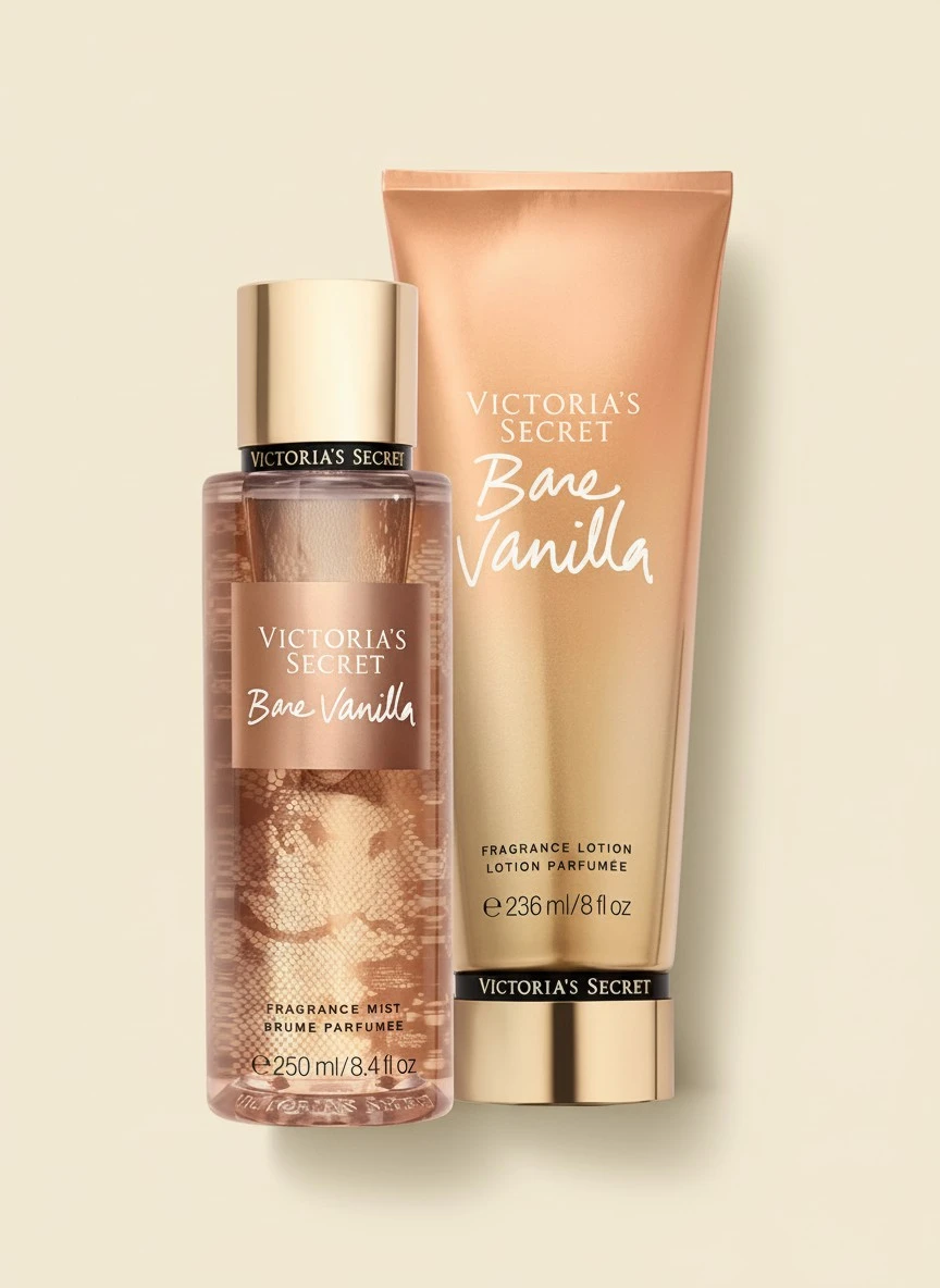 Victoria's Secret Bare Vanilla Mist & Lotion Set