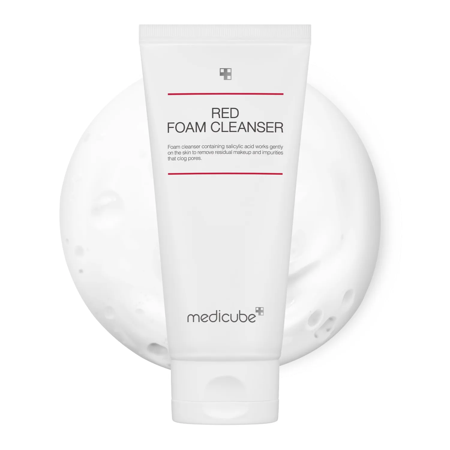 medicube Red Foam Cleanser - Deeply cleanses, remove impurities, control sebum, | Korean Skincare