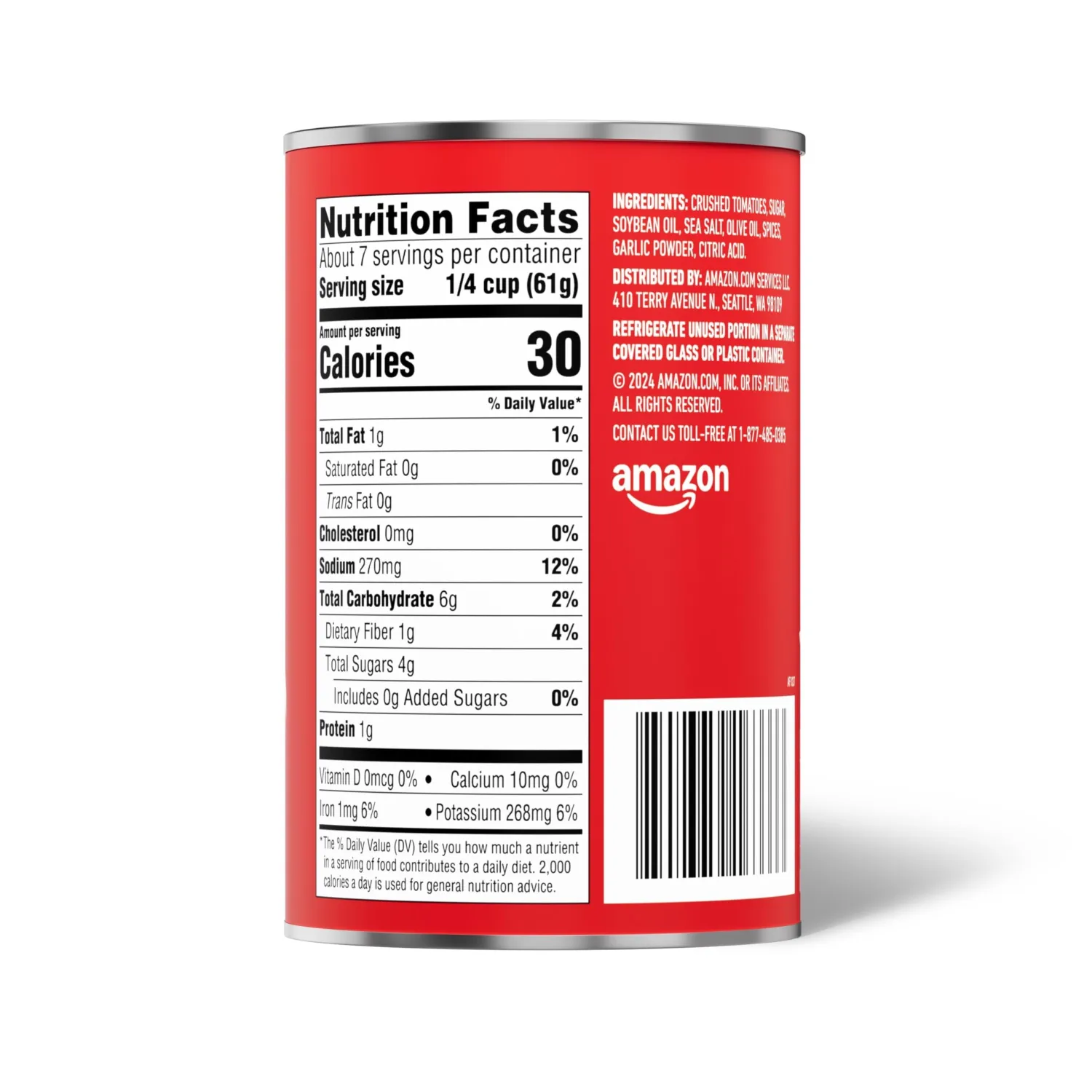 Amazon Saver Pizza Sauce, 15 ounce (Pack of 4)