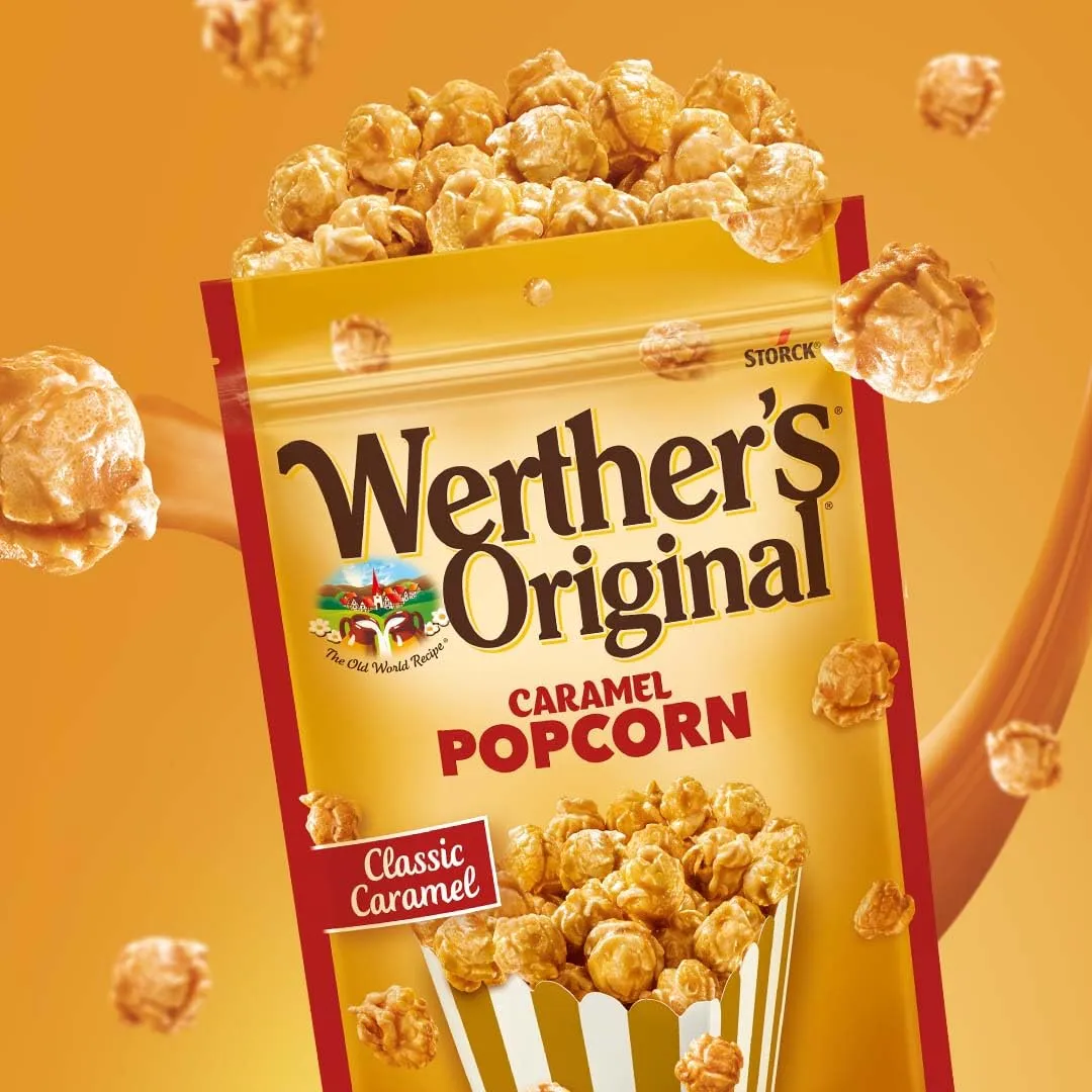 Werther's Original Caramel Popcorn Classic 140g (pack of 2)
