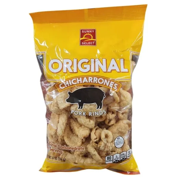 Sunny Select, Original Pork Rinds, 4 Ounce