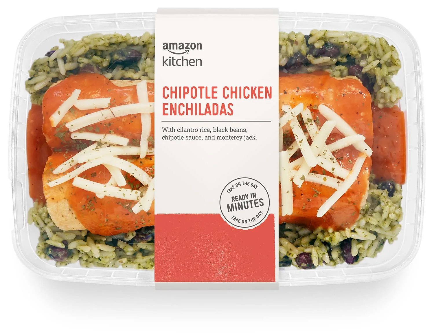 Amazon Kitchen, Chipotle Chicken Enchiladas, Single Serve Meal, 13.5 Oz