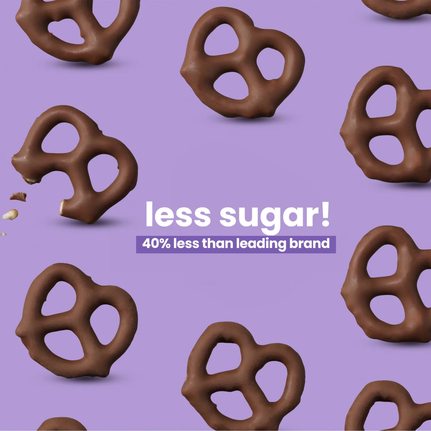 UNREAL Dark Chocolate Covered Pretzels, 1.5 OZ