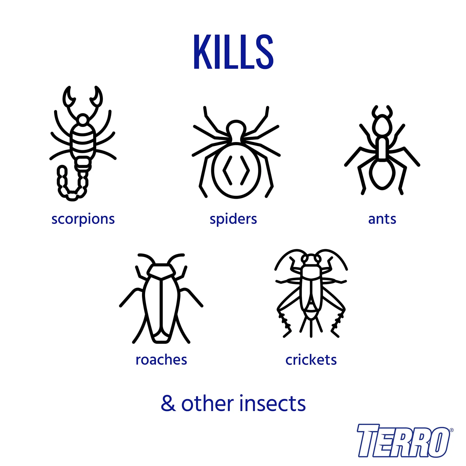 Terro T2102-6 Scorpion Killer, Orange