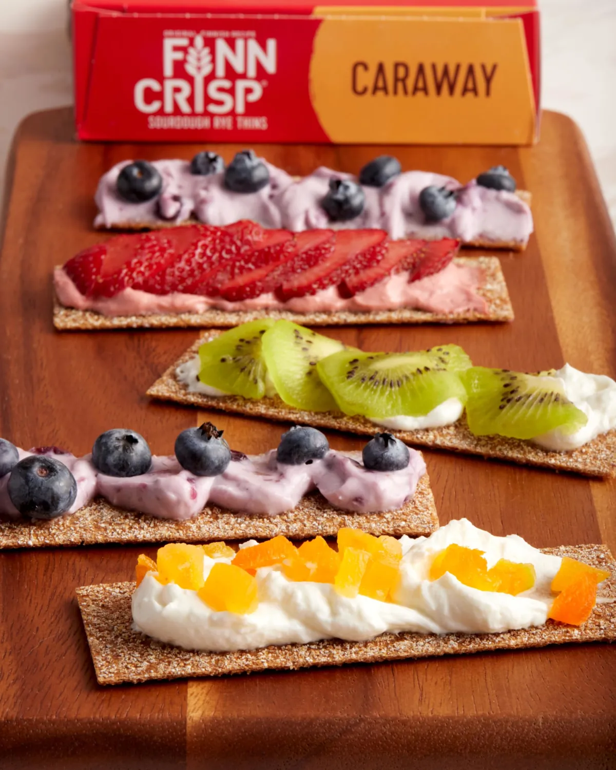 Finn Crisps Rye Crispbread with Caraway 7oz | Thin, Crispy Rye Flatbreads with Caraway | Authentic Finnish Sourdough Crispbread | Crackers by Finn Crisp [7oz Box]