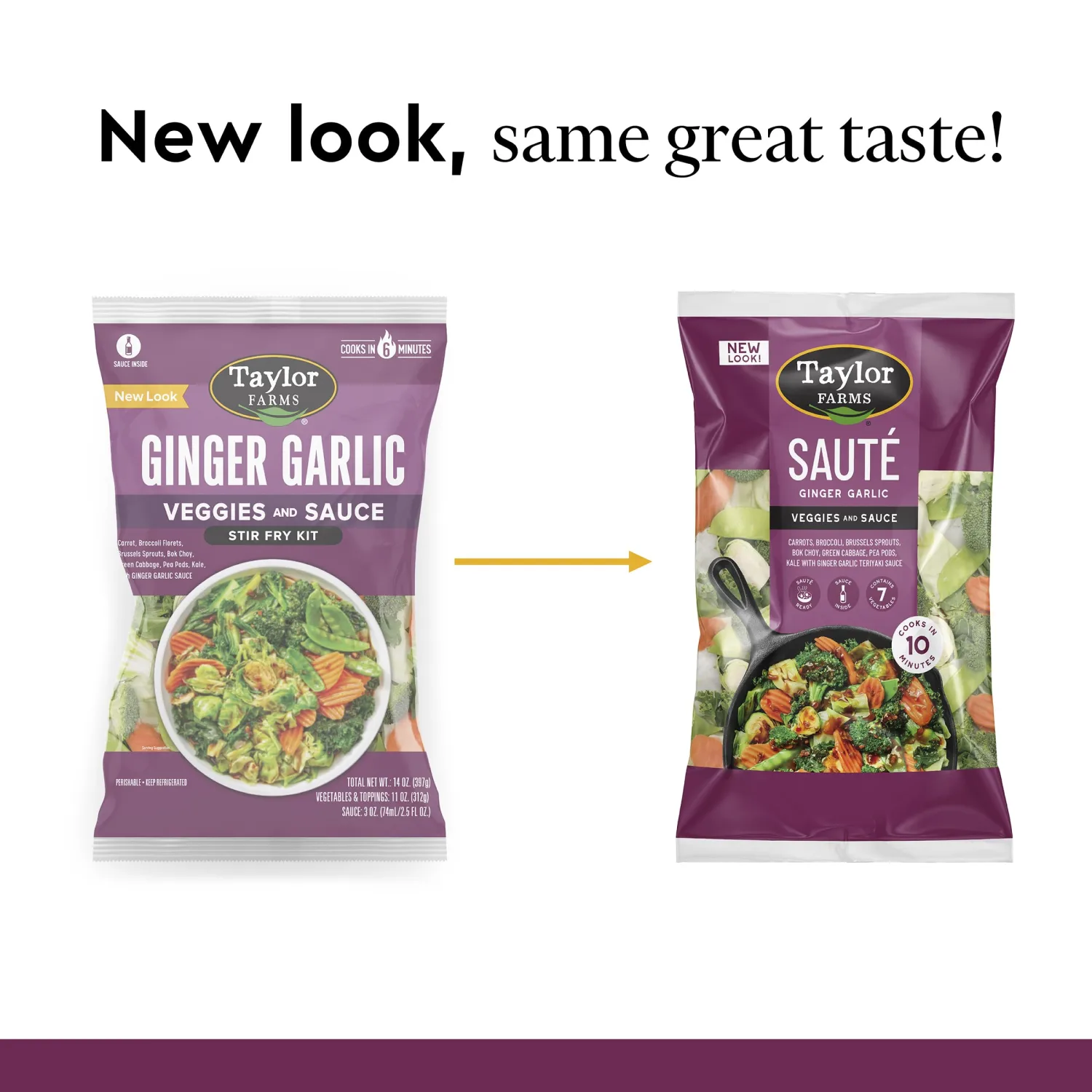 Taylor Farms Ginger Garlic Stir Fry Kit 14oz