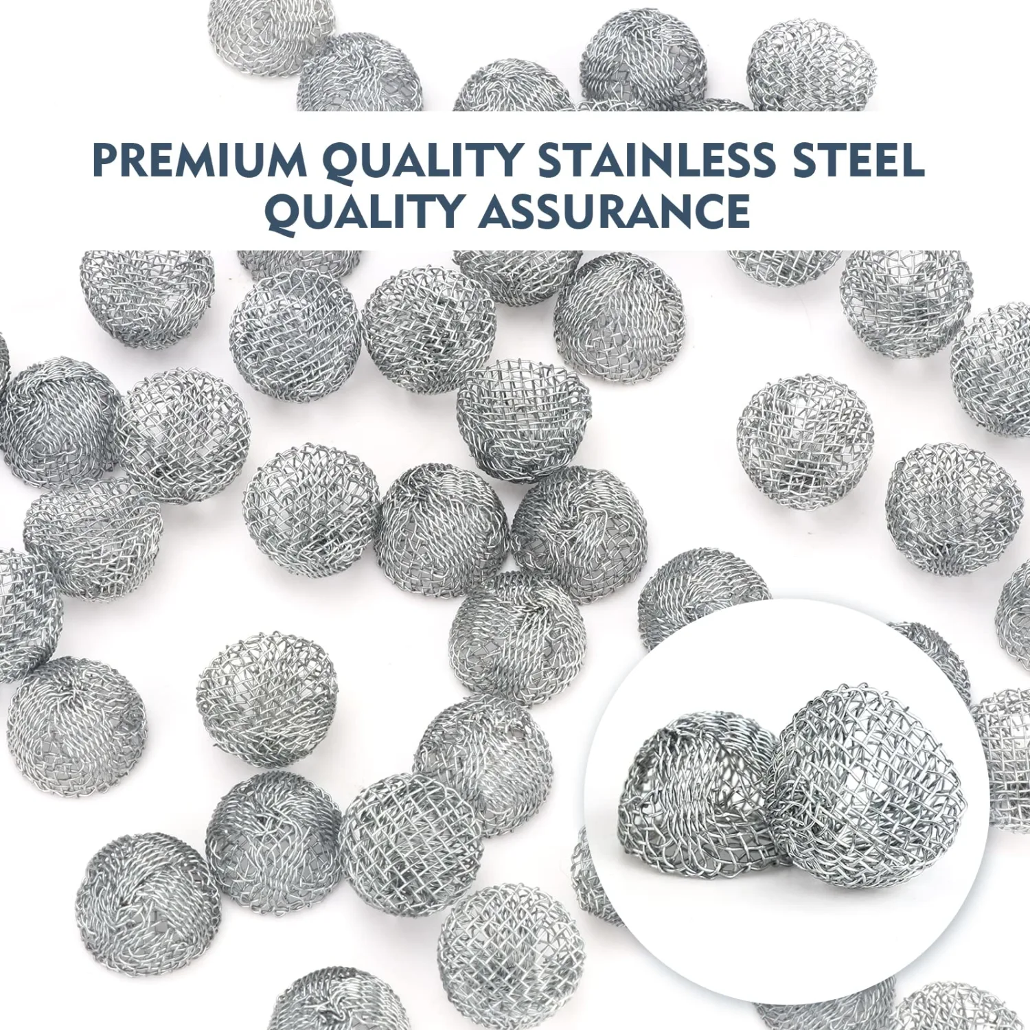 Scotte Screens Pipe Filters Steel Screen Balls 20 Pack