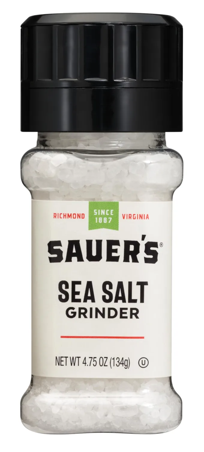 Sauer's Sea Salt Grinder, 4.75 Ounce (Pack of 1)