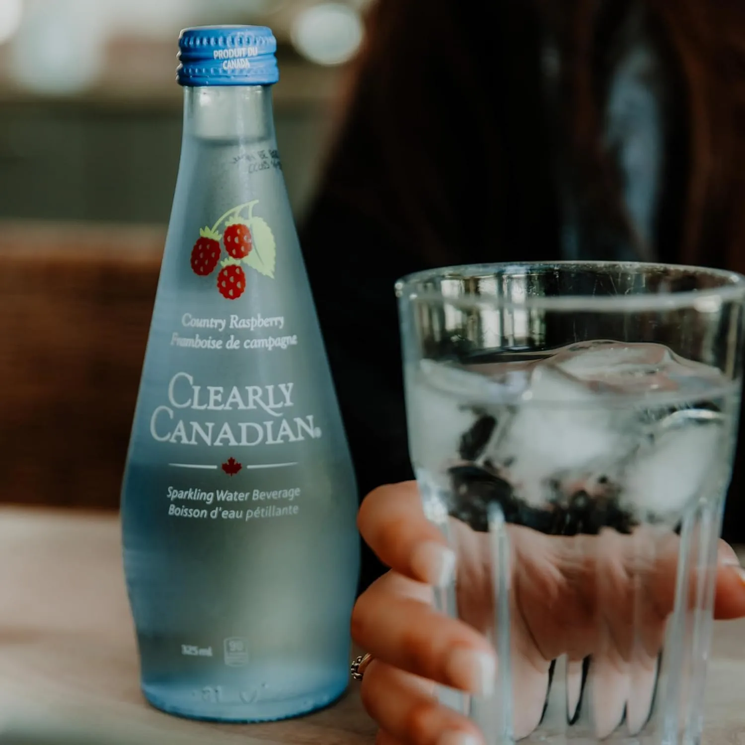 Clearly Canadian Sparkling Flavored Water, 11 oz Glass Bottles – Variety of Refreshing Flavors, Premium Carbonated Beverage, Available in 12-Pack and 24-Pack Options (12 Pack, Raspberry/Strawberry)