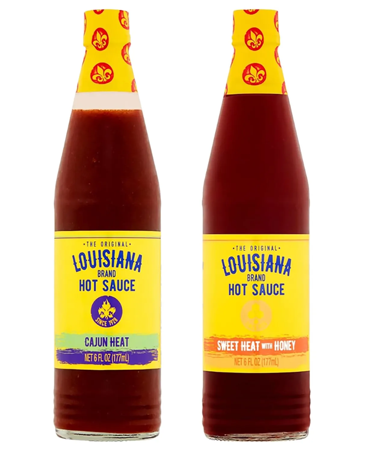 Louisiana Brand Hot Sauce Variety Pack Heatin' Up, (Pack of 2)