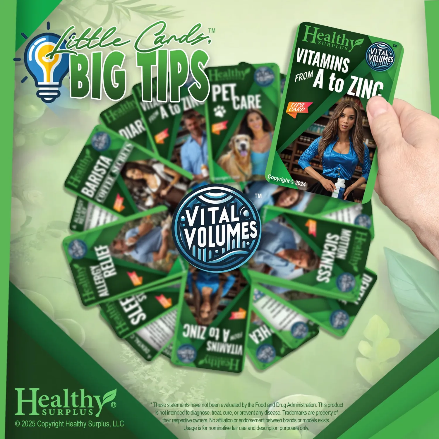 Equate Yeast Relief - 60 Tablets and Vital Volumes Tips Card