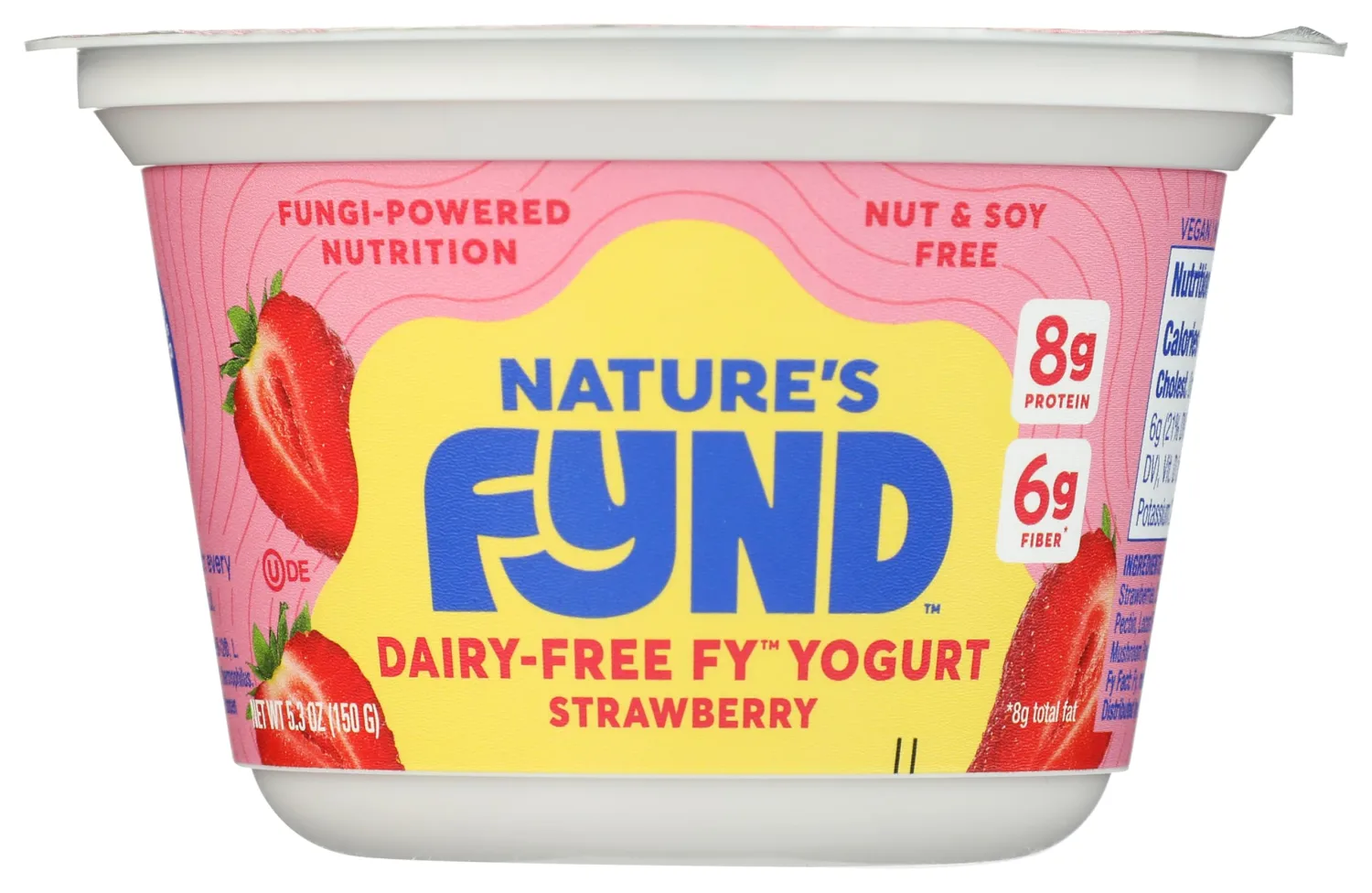 Nature's Fynd Dairy Free Strawberry Yogurt, 5.3 OZ
