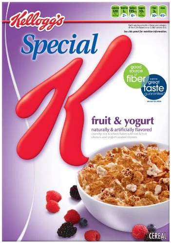 Special K Cereal, Fruit & Yogurt, 12.8-Ounce Boxes (Pack of 3)