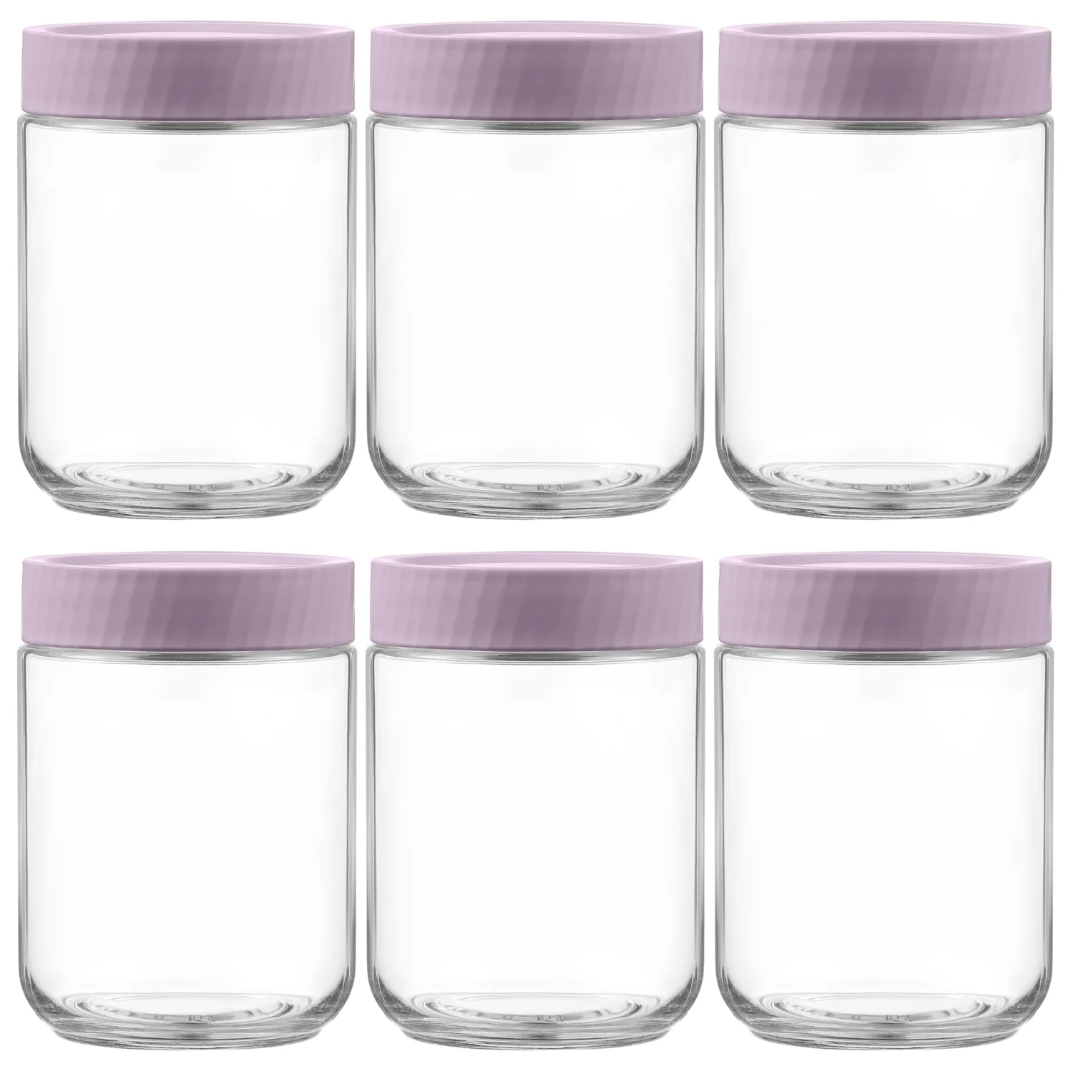 Danmu 16 oz Overnight Oats Containers with Lids,Meal Prep Containers 6 Pack,Mason Jars 16 oz with Lids for Snack,Overnight Oats,Yogurt,Parfait,Soup,Smoothies,Salad 100% Leak-proof Dishwasher Safe