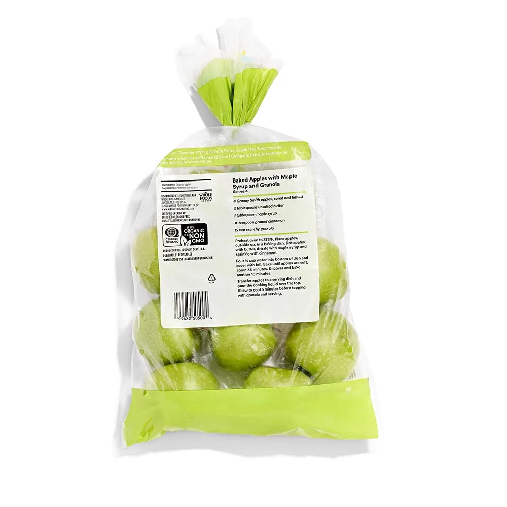 Organic Granny Smith Apples, 3 lb Bag