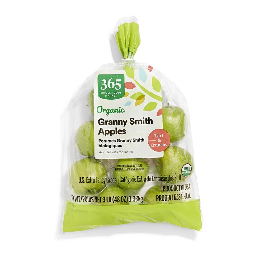 Organic Granny Smith Apples, 3 lb Bag