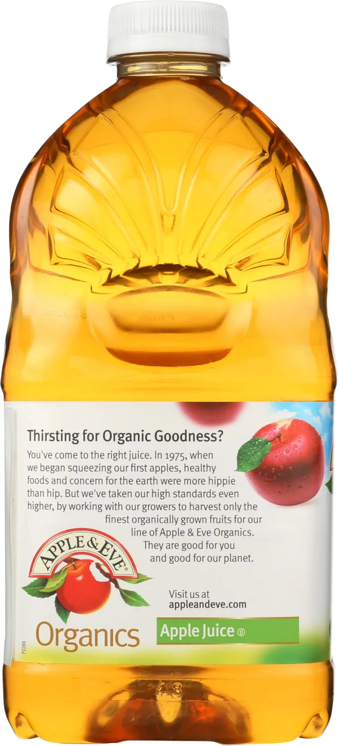 Apple & Eve Organic 100% Apple Juice, 48 oz