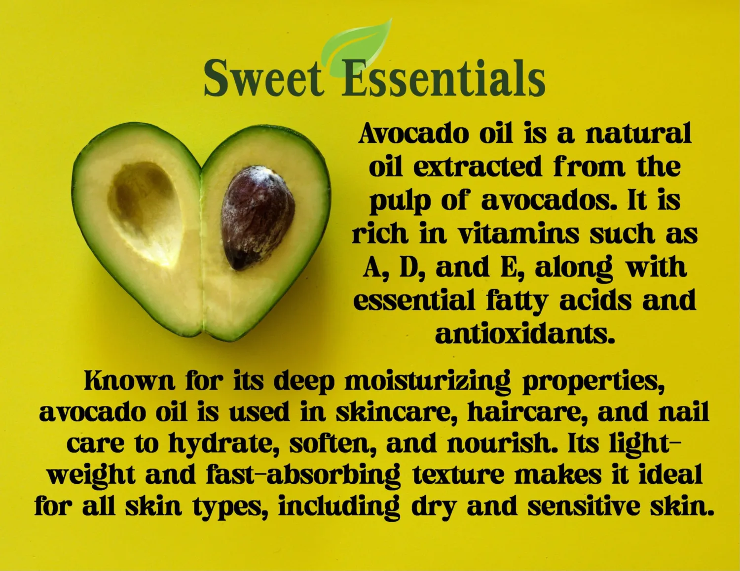 Premium Organic Avocado Oil, 2oz, Imported from Italy, 100% Pure, Non-GMO, Cold Pressed, Food Grade, Golden in Color