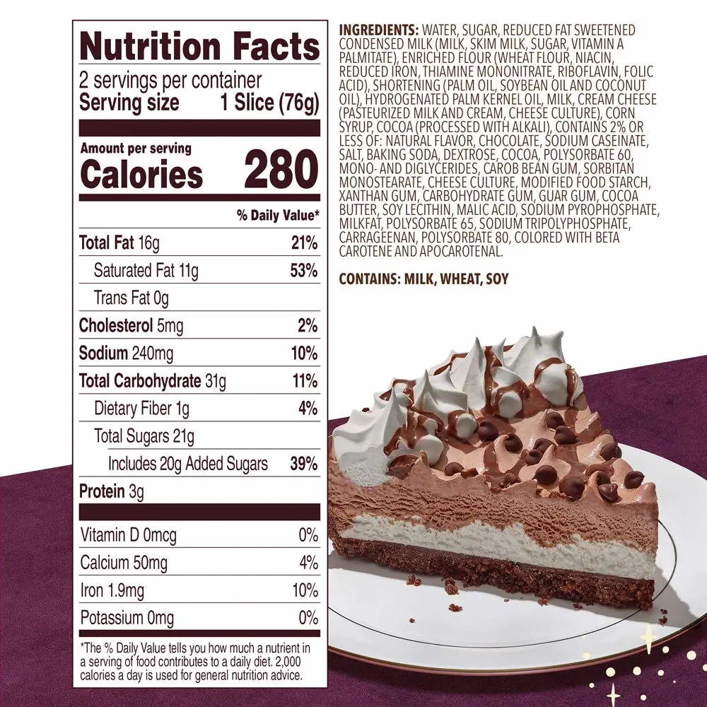 Edward's Single Serve Hershey's Chocolate Creme Pie, 5.34 oz (Frozen)