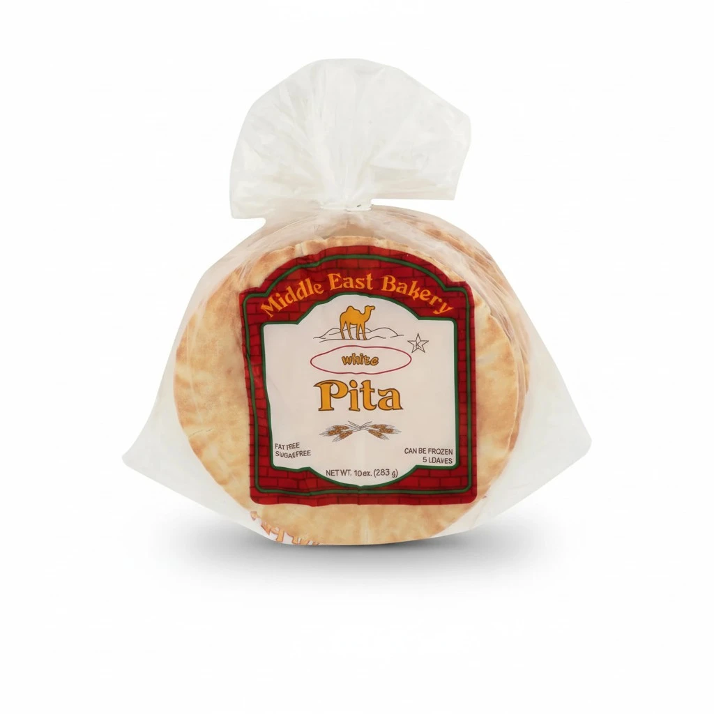 MIDDLE EAST BAKERY INC White Pita Bread, 10 OZ