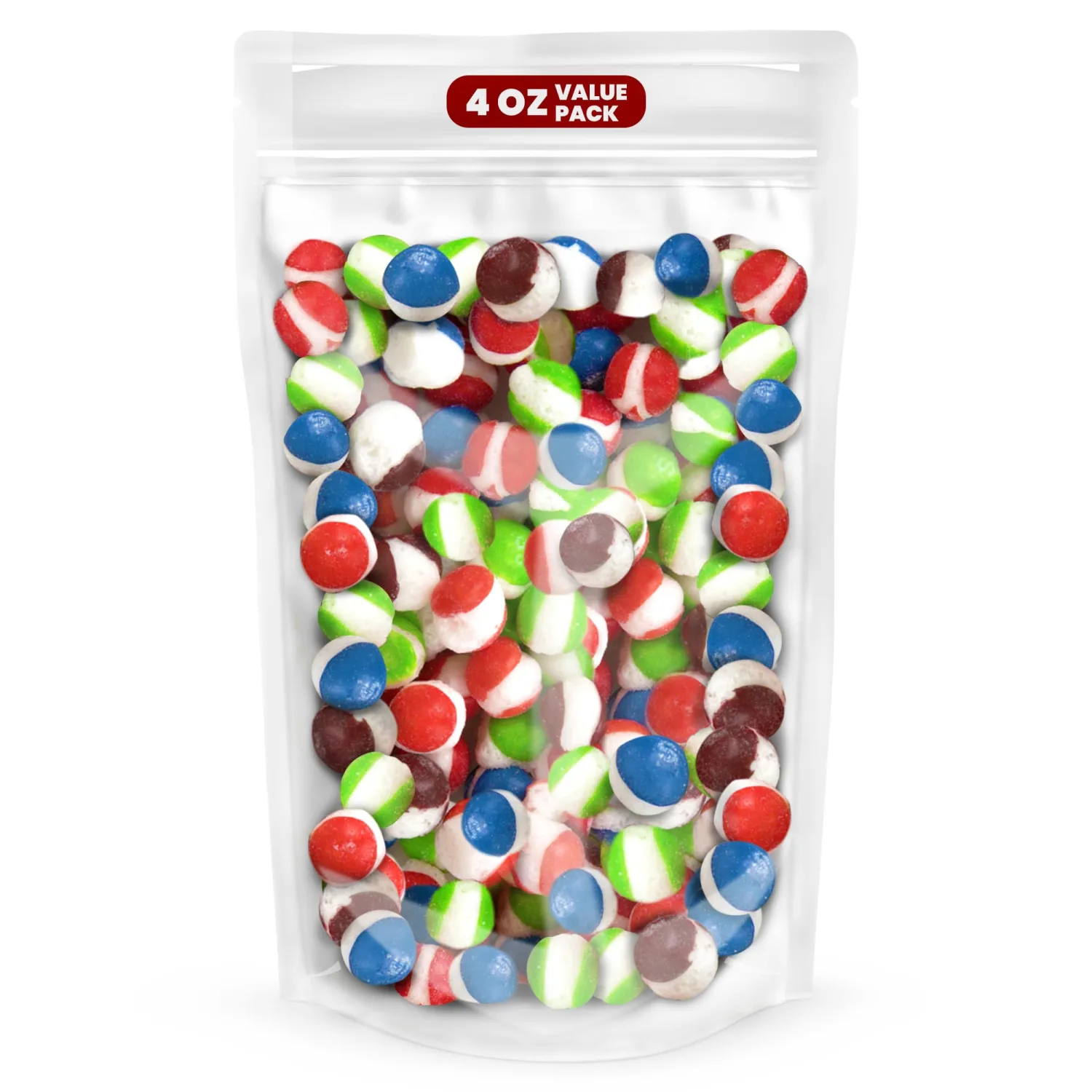 Premium Freeze Dried Candy (4 oz) Wild Berry Flavored Freeze Dried Candy, Resealable Bag for Freshness, Freeze Dried Crunchy Candies Wildberry, 4 Ounces Movie Night Snacks,