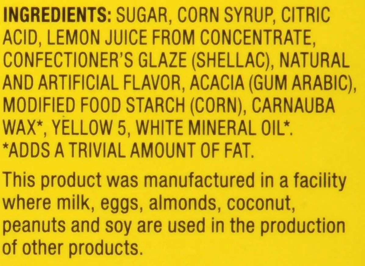 Lemonhead Candy Theater Box, 5 Ounce