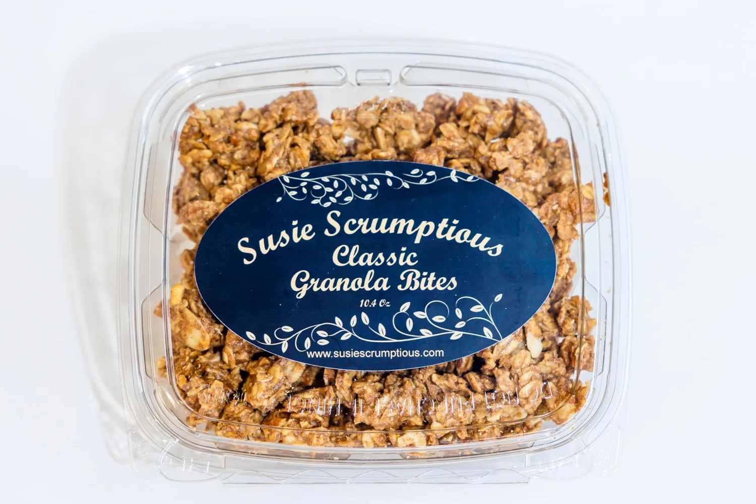 Susie Scrumptious Classic Granola Bites Feature a Delicious Balance of Fruit, Nuts, Gluten-Free Rolled Oats, Cinnamon and the Perfect Touch of Sweetness