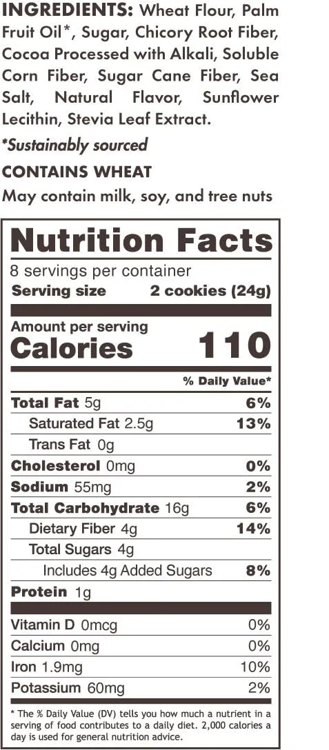 Rip Van LEOs - Cookies and Cream Sandwich Cookies - Low Sugar and Low Carb Snack - Diabetic and Vegan Snacks - 4 Packs of 1.69oz