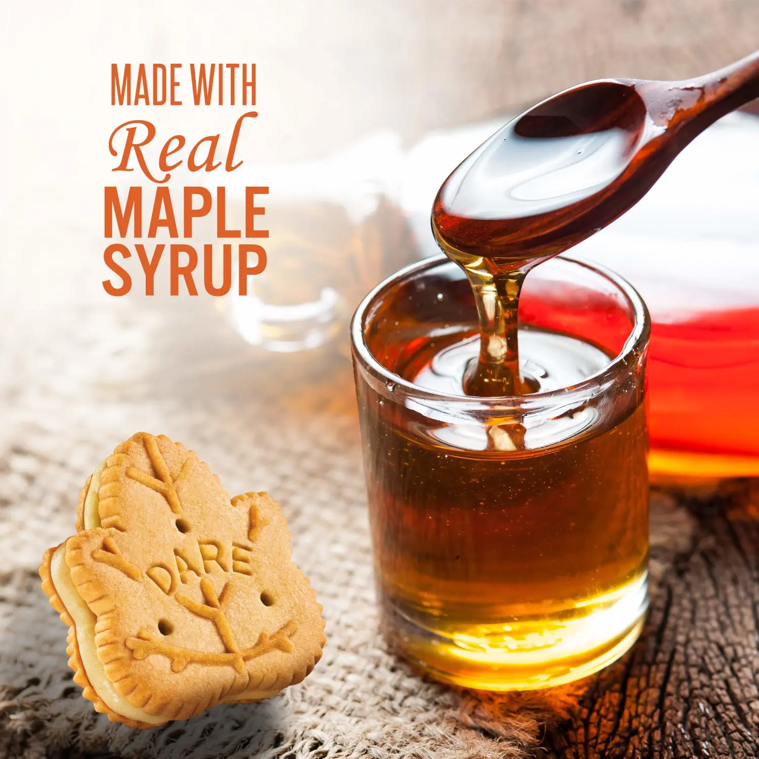 Dare Ultimate Maple Creme Cookies 300g from Canada