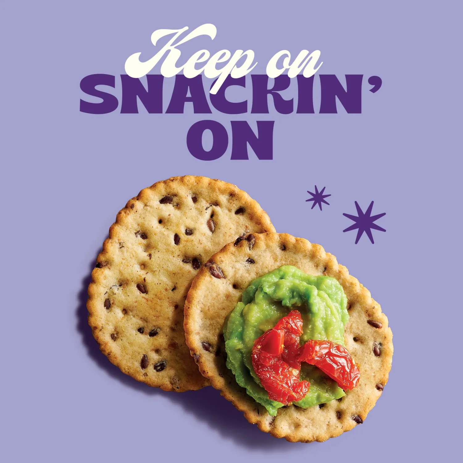 Back to Nature - Stoneground Wheat Crackers - Garlic & Herb - Real Ingredients like Whole Grain Wheat, Flax Seed and Sea Salt - Dairy Free & Non-GMO - 5 ounce