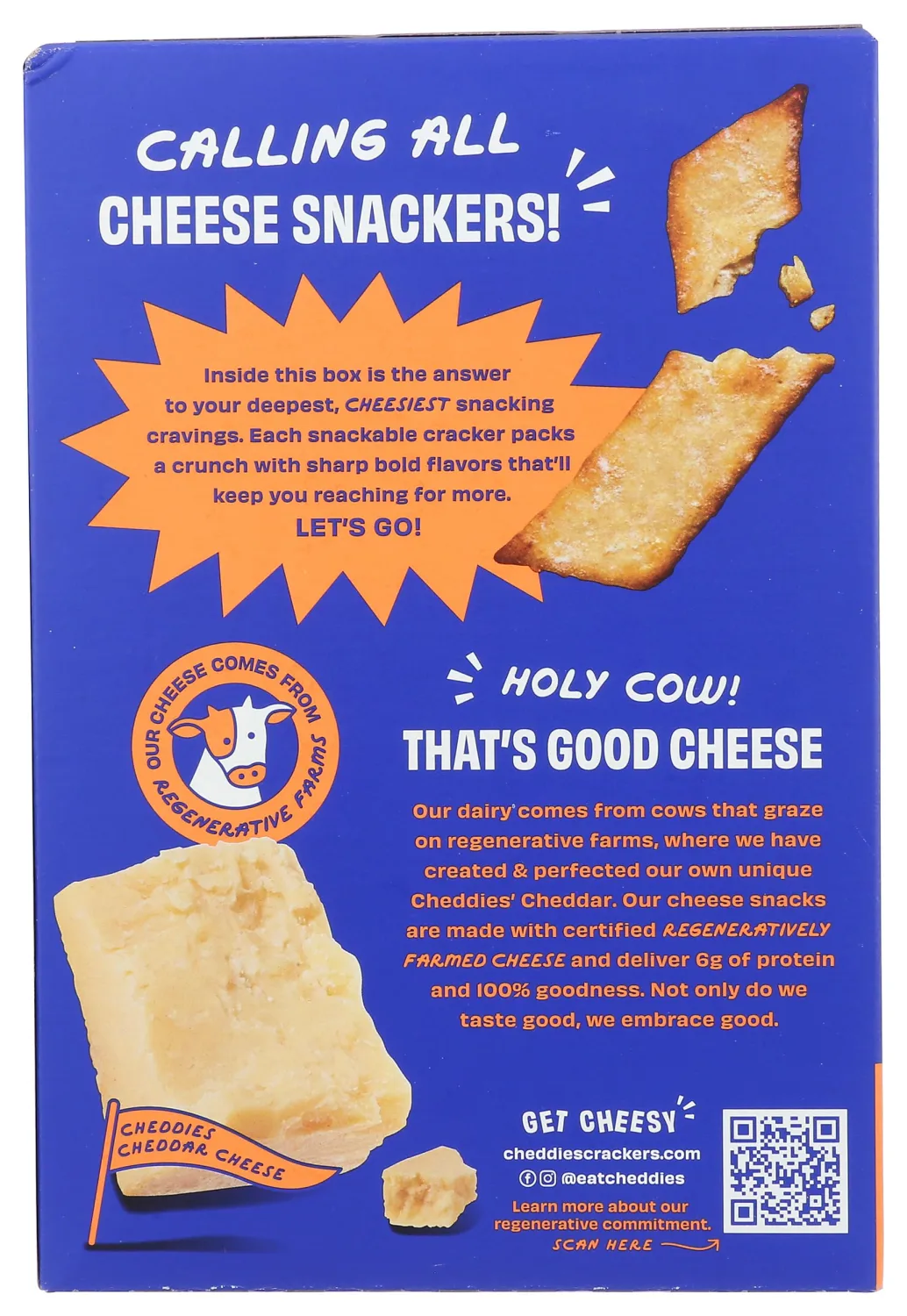 Cheddies Cracker Double Cheddar 4.2 OZ