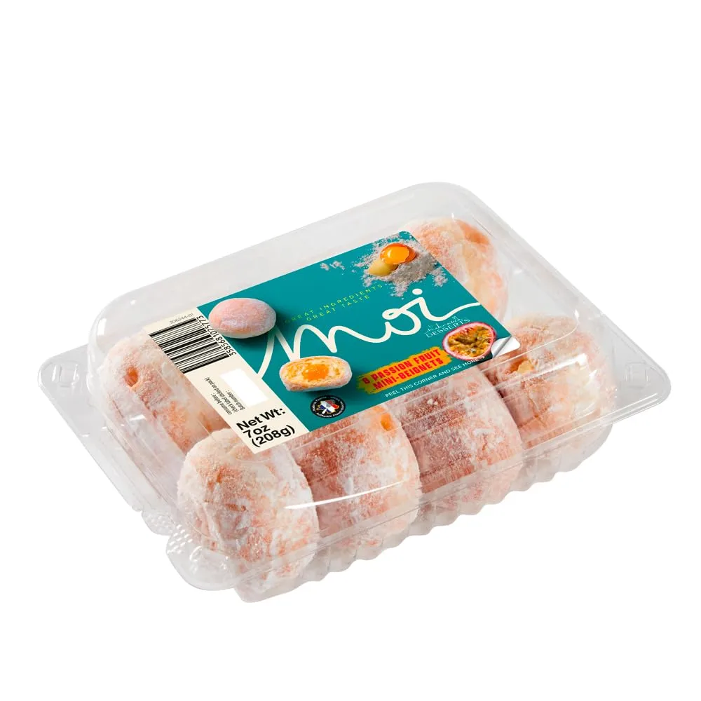 Mademoiselle Desserts Passion Fruit Beignets 8 Count, 7 OZ