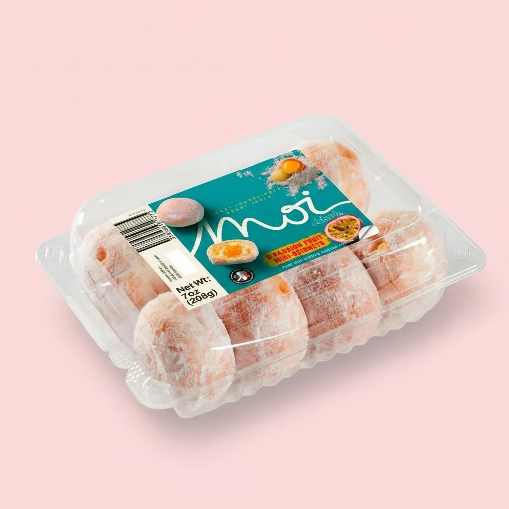 Mademoiselle Desserts Passion Fruit Beignets 8 Count, 7 OZ