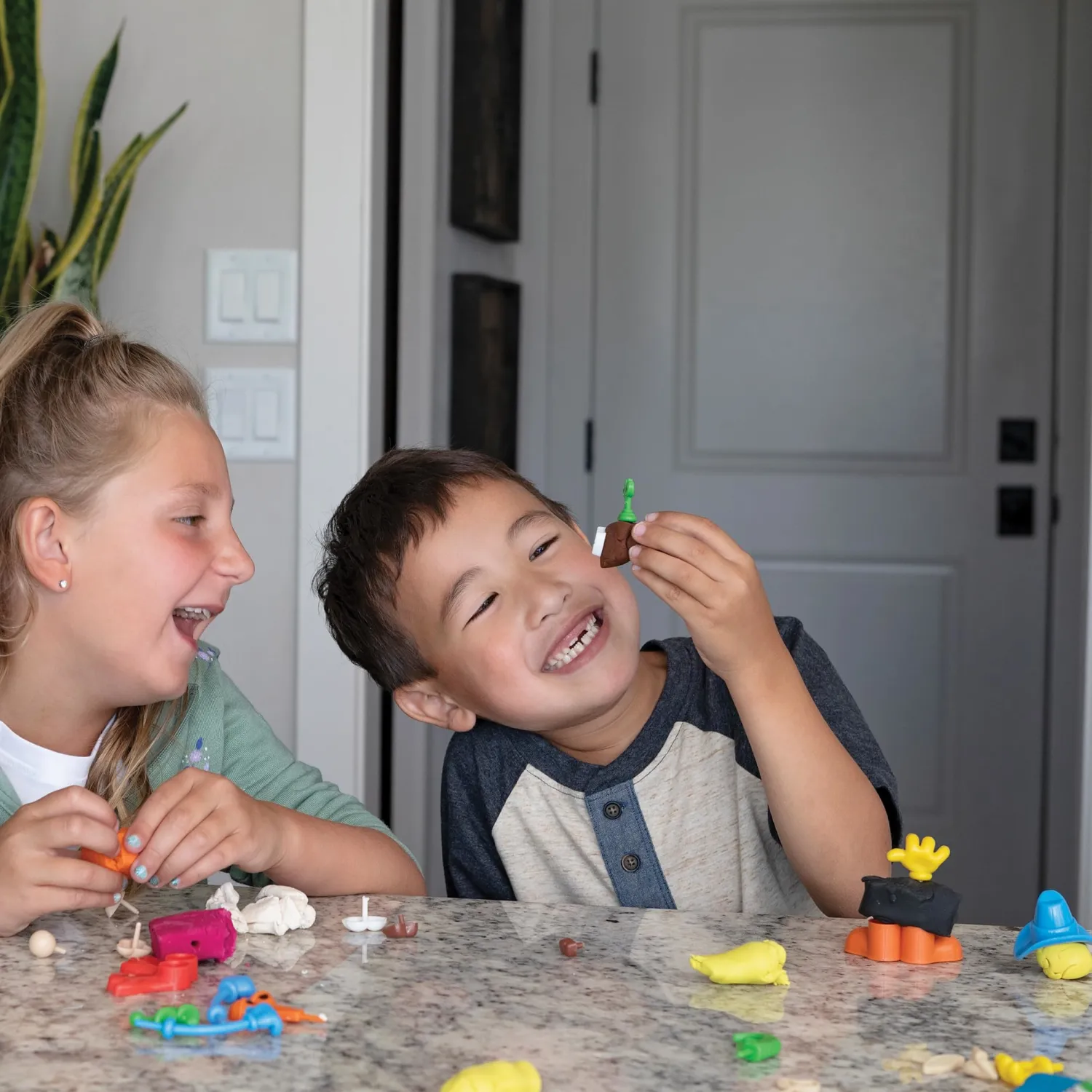 Creativity Street Modeling Dough and Clay Body Parts, Assorted