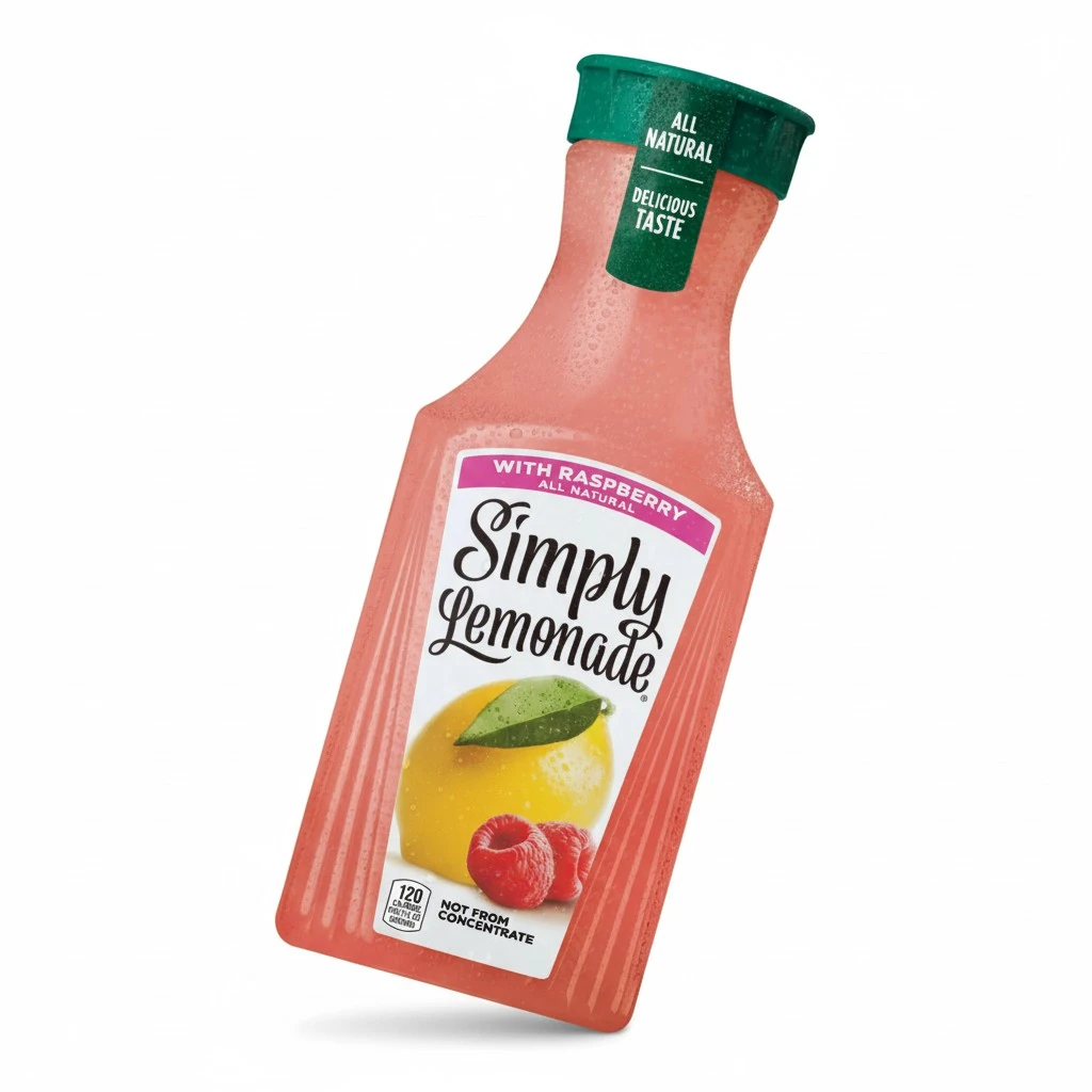 Simply Lemonade with Raspberry All Natural, 52 Fl Oz Bottle