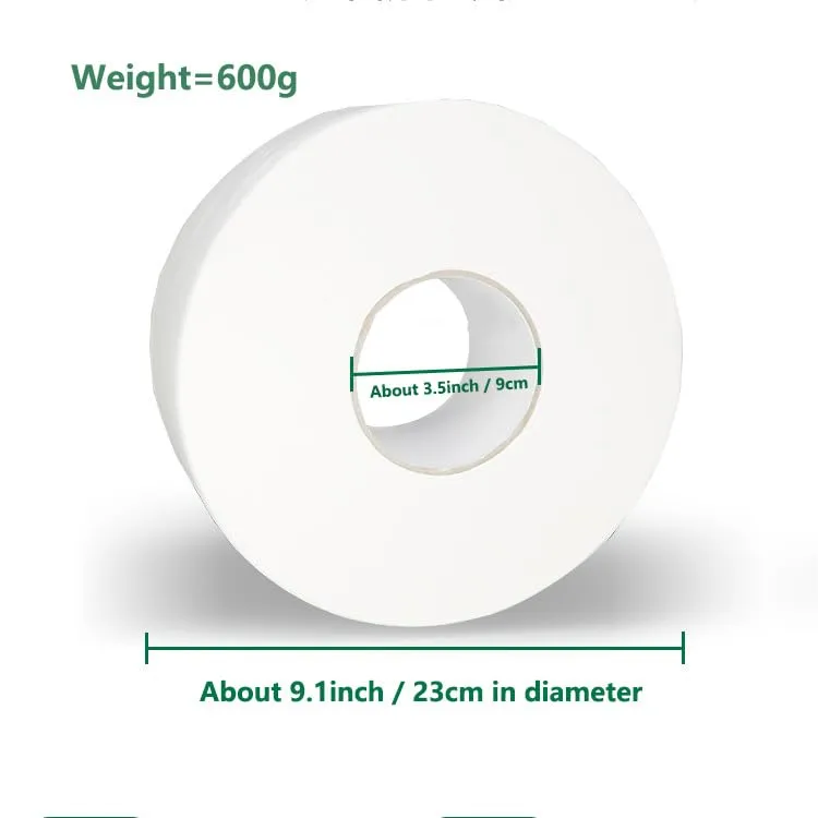 4-Ply Jumbo Roll Toilet Paper, Facial Tissues