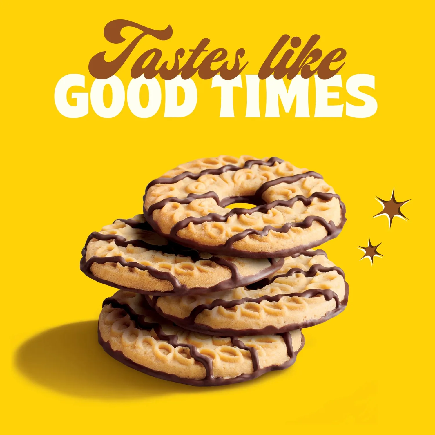 Back to Nature - Fudge Striped Cookies - Made with Ingredients like Wheat Flour - Vegan and Non-GMO - Seriously Tasty Snack - 7.7 Ounce