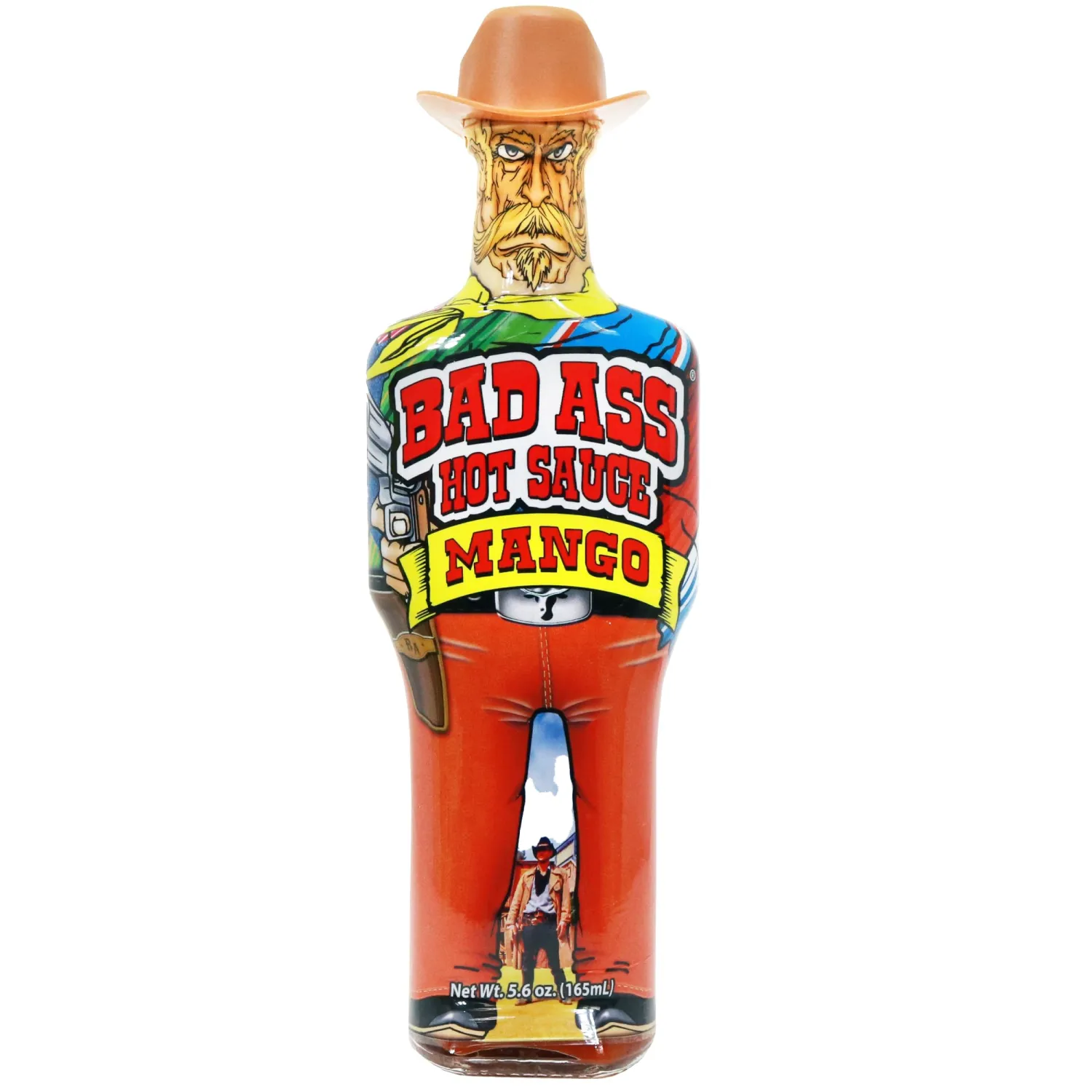 BAD ASS Premium Hot Sauce – Try if you dare! – Perfect Gourmet Gift for the Hot Sauce Fan (Mango)