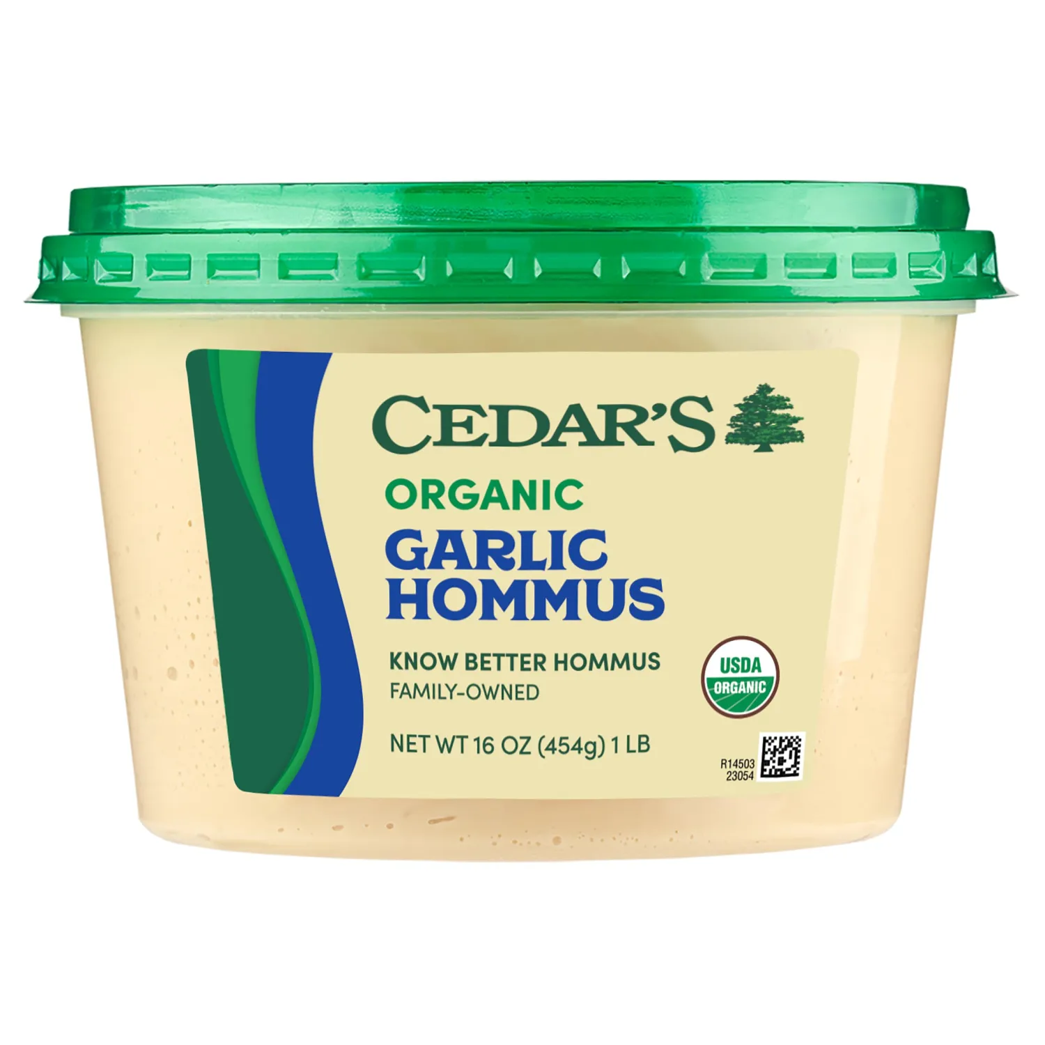 Cedar's Organic Garlic Hummus