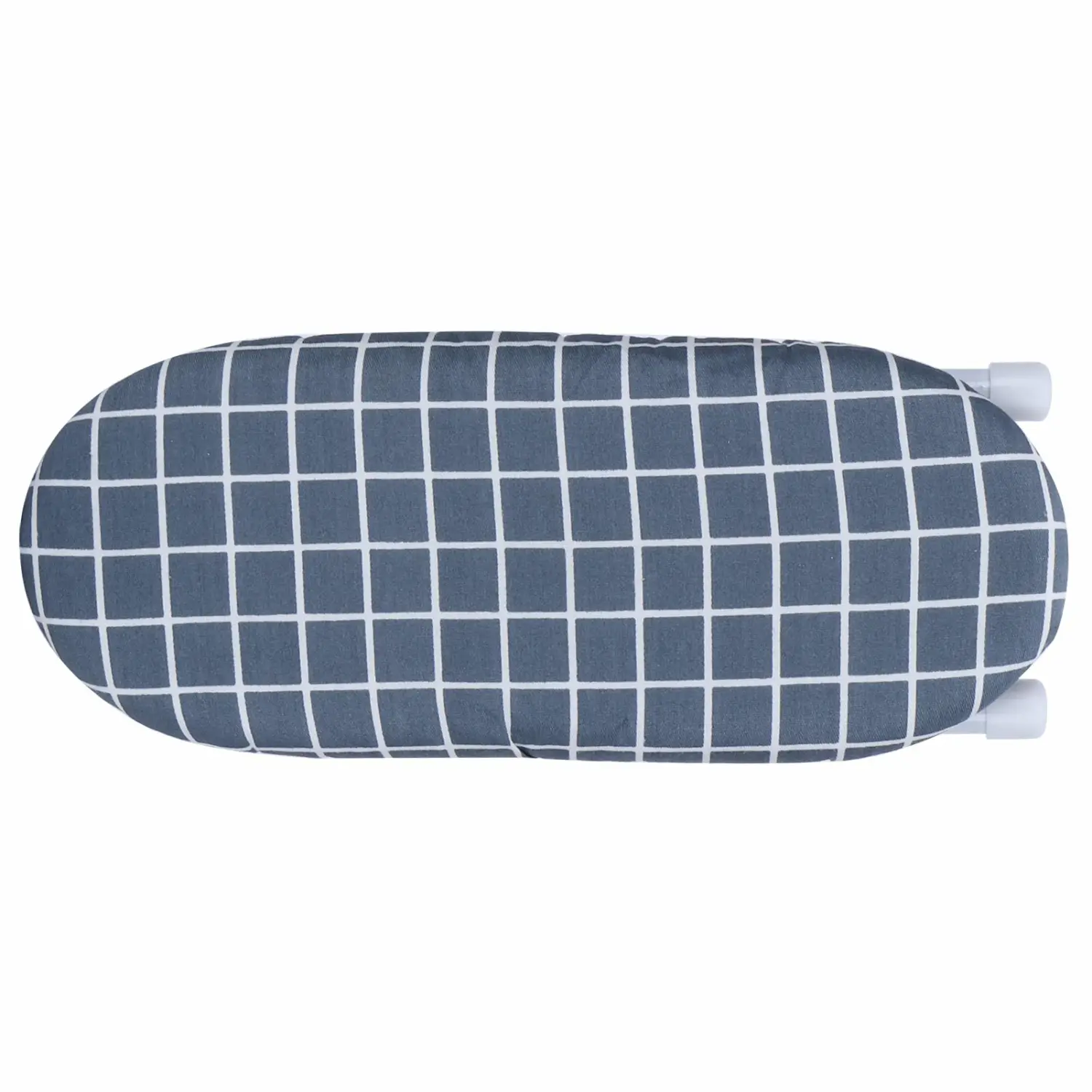 Hilitand Compact Mini Ironing Board for Use for The Way Home, Thickened Steel Tube for Stable Support, Wash Cover, Spacesaving Design Ironing Board (Dark Blue Lattice)