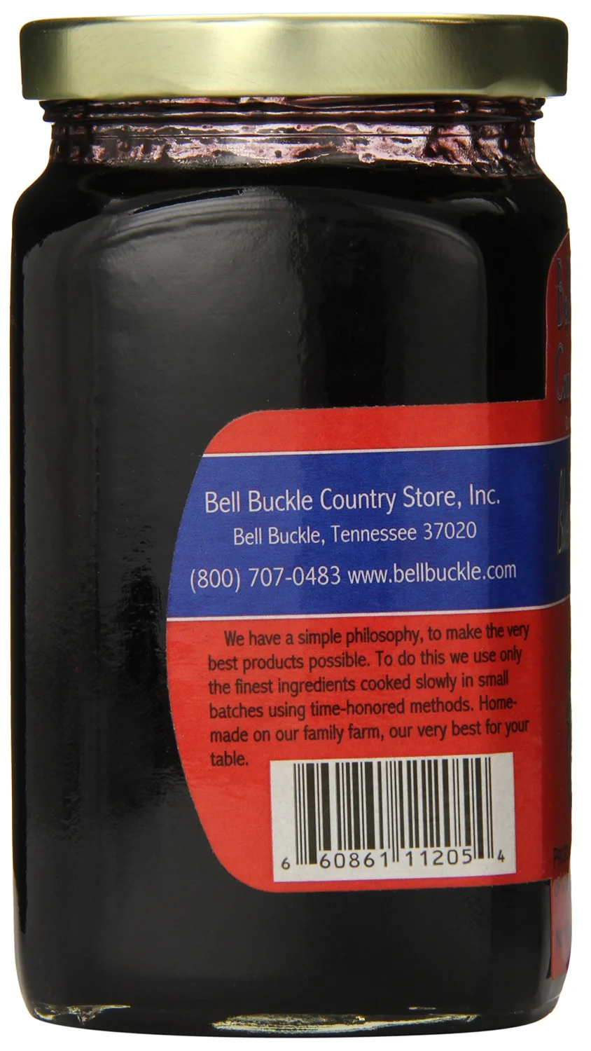 Bell Buckle Jam, Blueberry, 16 Ounce