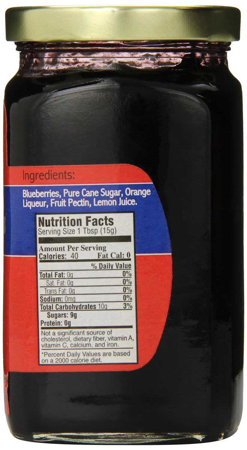 Bell Buckle Jam, Blueberry, 16 Ounce