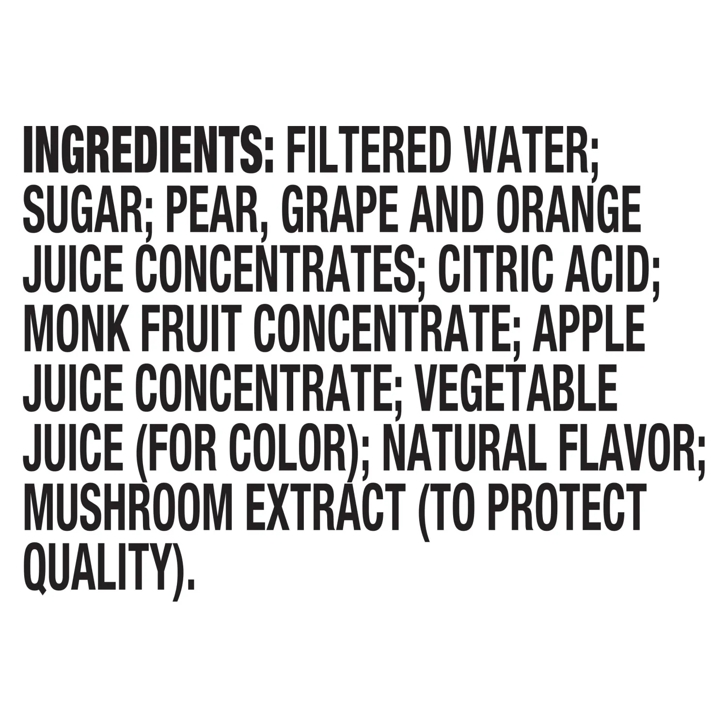 Capri Sun Fruit Punch Flavored Juice Drink Blend, 64 oz Bottle