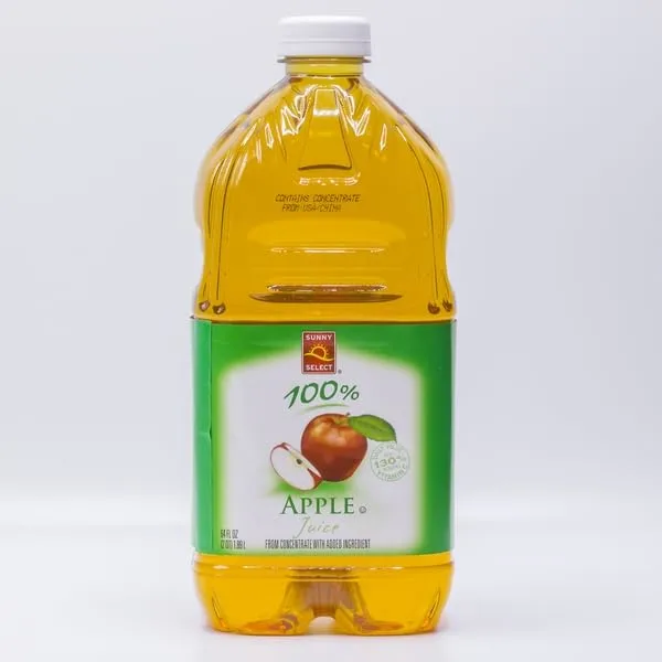 Sunny Select, 100% Apple Juice , 64 Ounce