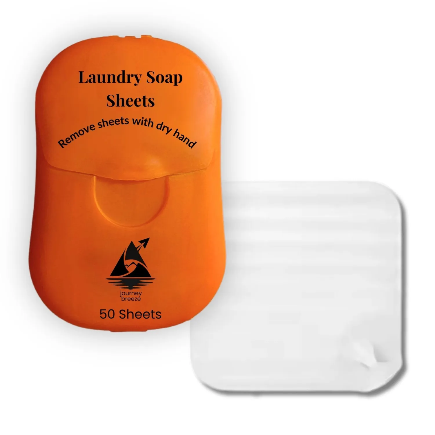 Travel Laundry Detergent Sheets + Sink Stopper - Great for Cruises, Camping, Glamping, Backpacking, Dorms, Hotel and Other Travel