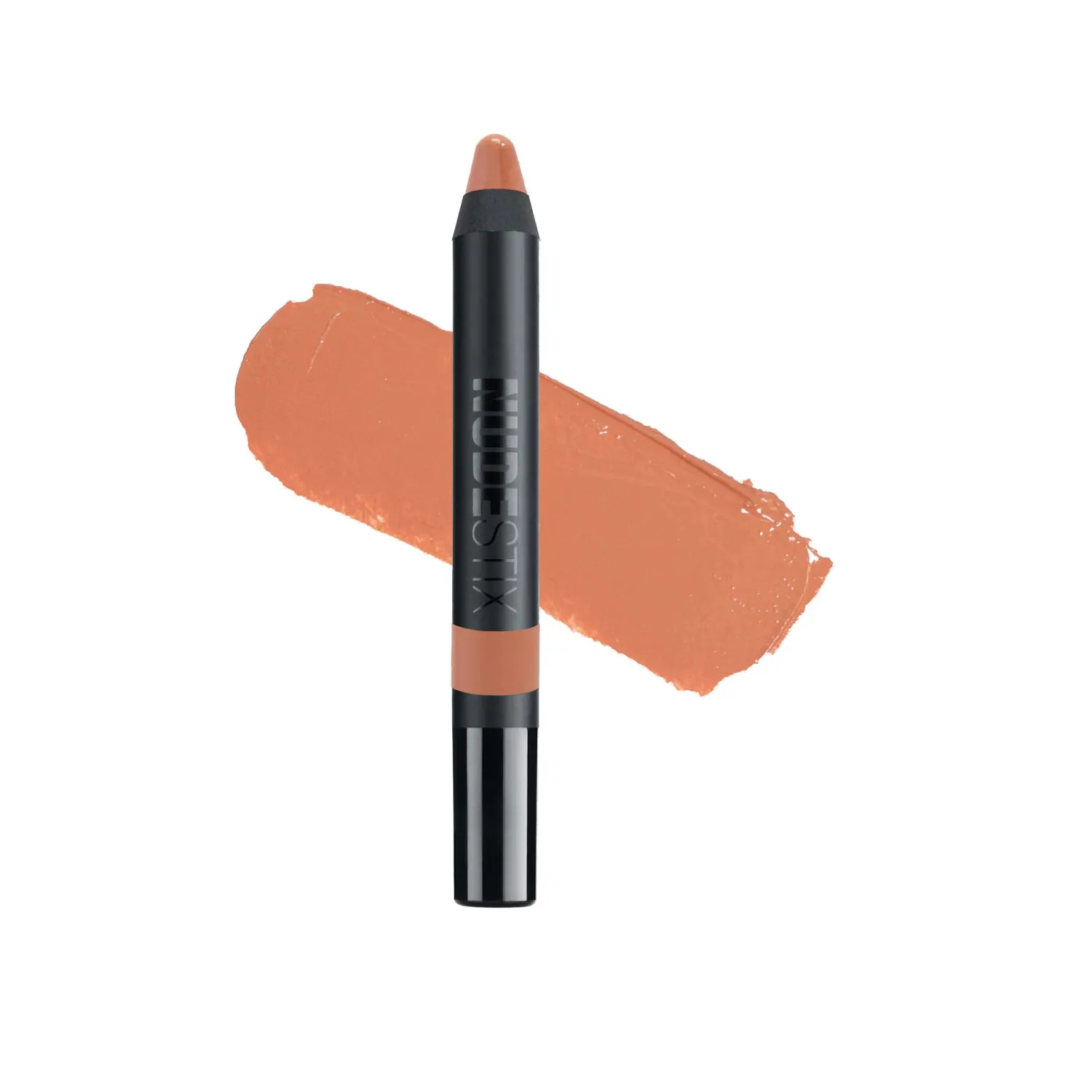 Nudestix Gel Color Lip + Cheek Balm, Creamy Sheer Tinted Lip Gloss + Lip Liner + Cheek Blush, Multi Use Makeup Pencil Stick, Hydrating, High Shine Tint, 0.10 oz (2.8 g)